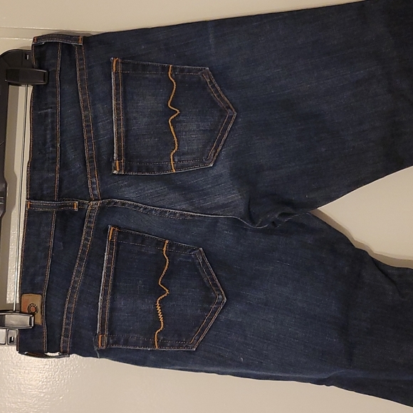 Red Engine Cropped Jean's Size 29 - Picture 4 of 4